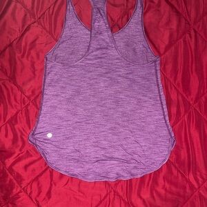 Lululemon Athletica Purple Tank Top